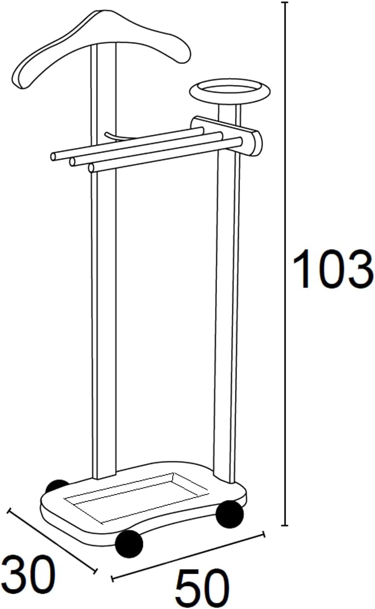 Arredamenti Italia Antimo Schlafzimmer-Trager, Holz, schwarzes Finish Ar-It das Herz des Holzs…