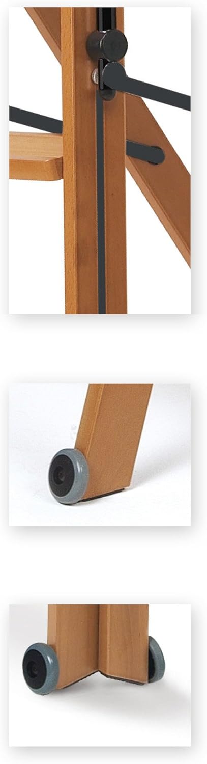 Arredamenti-Italia Trittleiter Tuscania – 6 Stufen 170/6 Kirschbaum-Finish