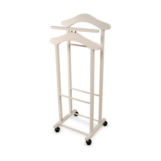 Arredamenti Italia Herrendiener für Schlafzimmer TRENDY, Holz - Farbe: Weiß Ar-It