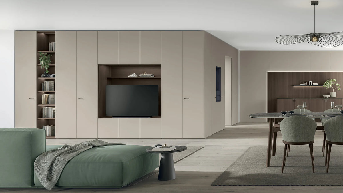 Wohnwand von Tomasella mit TV-Fach und Regal